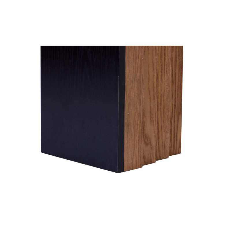 Console 47 po en bois moderne, table d'entrée, table de canapé - Design rustique et contemporain