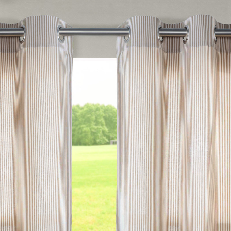 Conlen Polyester Room Darkening Single Curtain Panel Single Panel, 52" W x 96" L