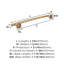 Barre à serviettes murale arrondi™-66151363