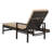 Bourneville Outdoor Single chaise with Cushions