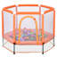 Trampoline pour tout-petits 55 "avec filet de sécurité et balles-126803139