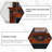 51.18"Brown Heating System Landscape Electric Fireplace-118803796-118803797