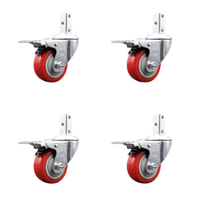 Square Stem Caster