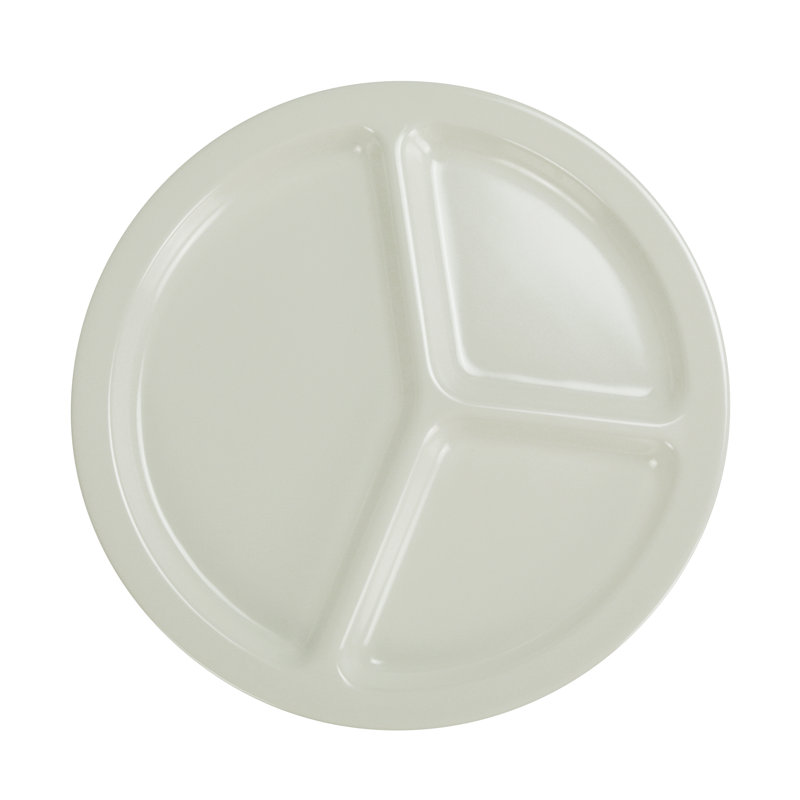 Plat de service en mélamine Milestone, Ivoire