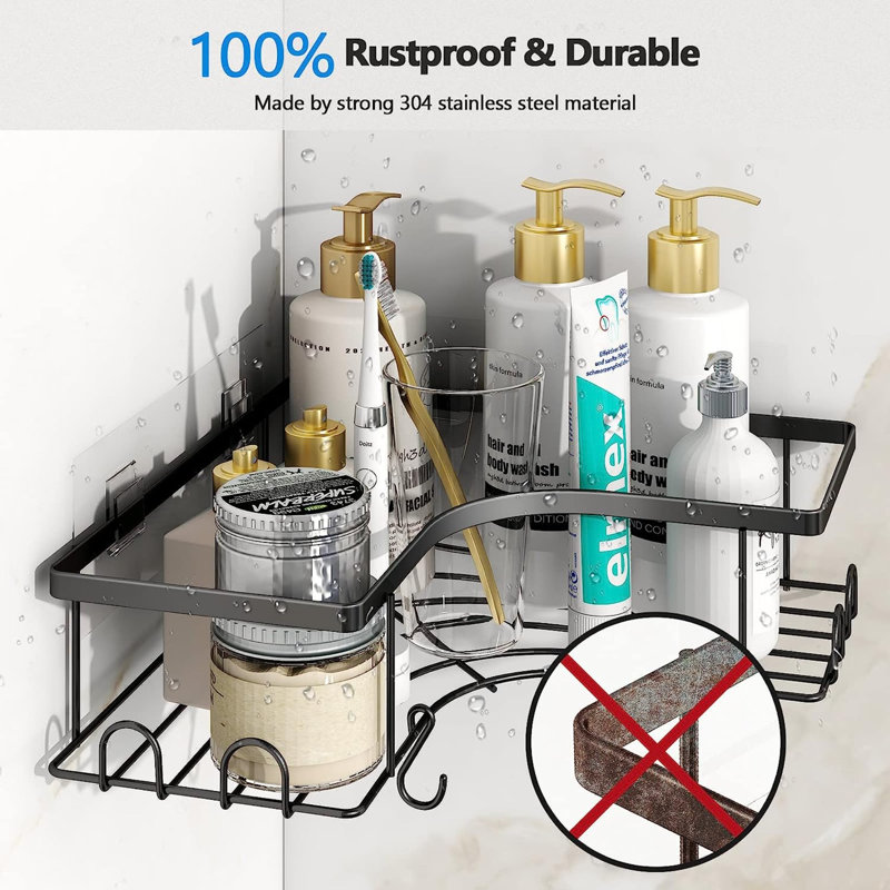 Serviteur de douche en acier inoxydable Vernita