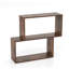 70cm H x 80cm W Geometric Bookcase-1310889296