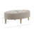 Martha Stewart Clara Tufted Oval Ottoman-55456645