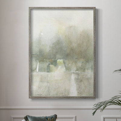 Gentle Path II Framed Print - Solid Wood