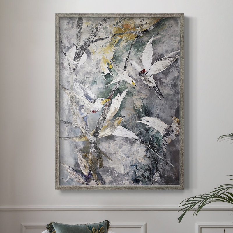 ANIMALS Series XXXI, reproduction encadrée - bois massif, H 15 po x l 12 po