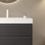 Ensemble de meuble-lavabo simple rayé 36 po Nichola