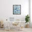 «Coastal Tile Abstract Soft Blue Beige Shapes», art mural par Grace Popp-71354559-71354557
