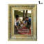 Cadre photo mural doré antique 1PC pour photos 8 po x 10 po et affichage mural et de table