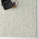 Morell Solid Color Hand Loomed Wool Area Rug in Ash/Sterling Gray/Metallic Silver