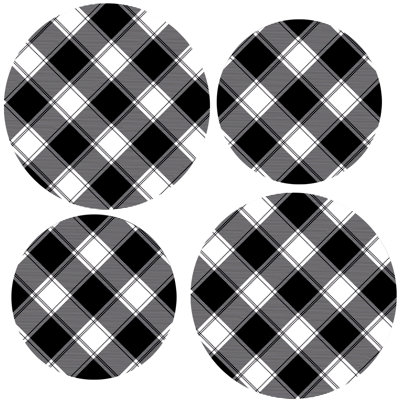 Set of 4 Reston Lloyd burner hotplates