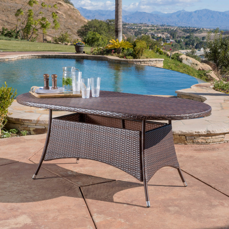Oval Patio Dining Table