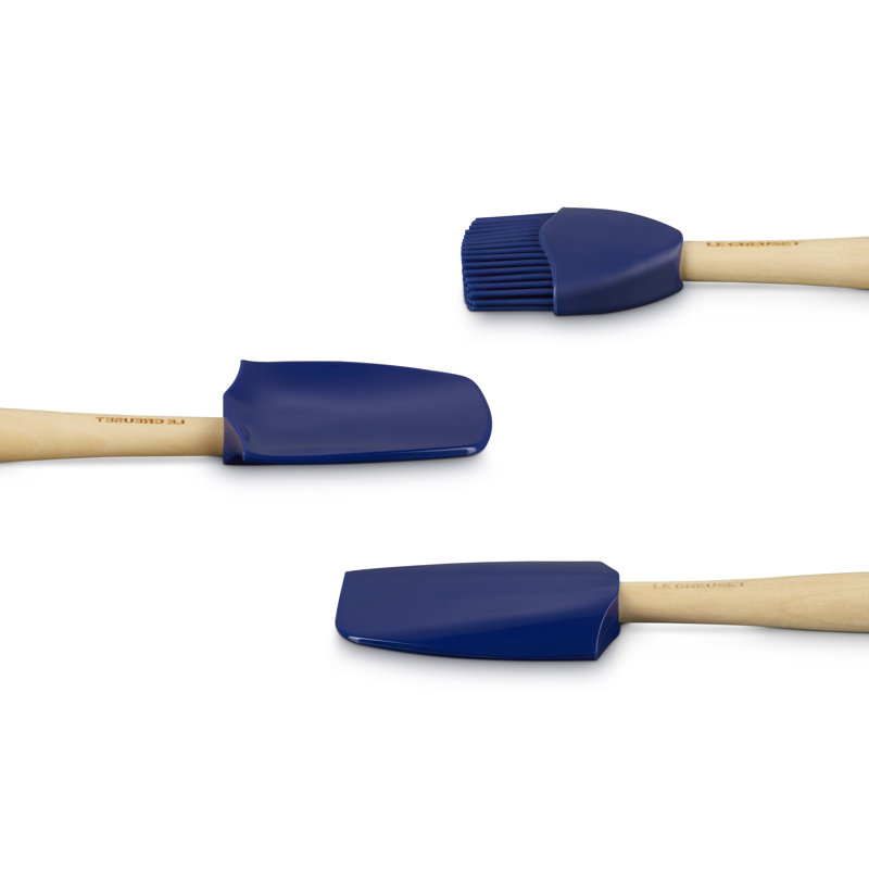 Le Creuset Set of 3 Craft Spatula's, Azure