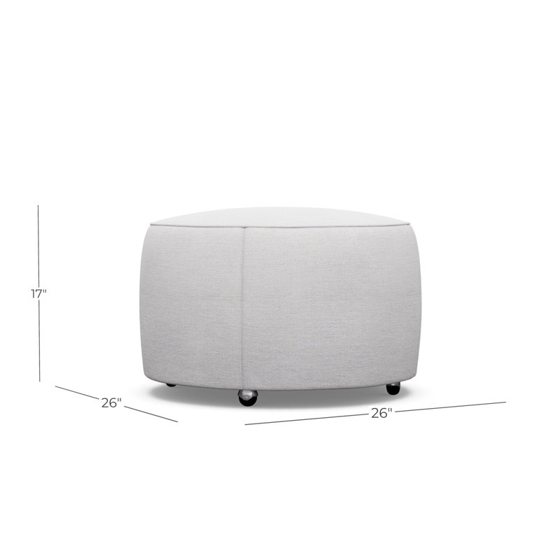 Bruno Round Ottoman, 8938-82