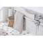 Empire Stone Oval Console Bathroom Sink with Faucet and Overflow-1183099013