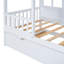 Lit simple avec lit gigogne simple