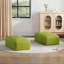 Repose-pieds en cuir italien Hustle Square-109286821-134373350