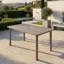 Hildtraud Rectangular Extendable Outdoor Dining Table With Umbrella Hole , 39.4cm cm W 100cm cm D-122849971