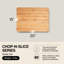 John Boos Maple Wood Chop N Slice Reversible Cutting Board-50293092