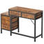 51'' Computer Desk with 5 Drawers and Printer Stand-118662959