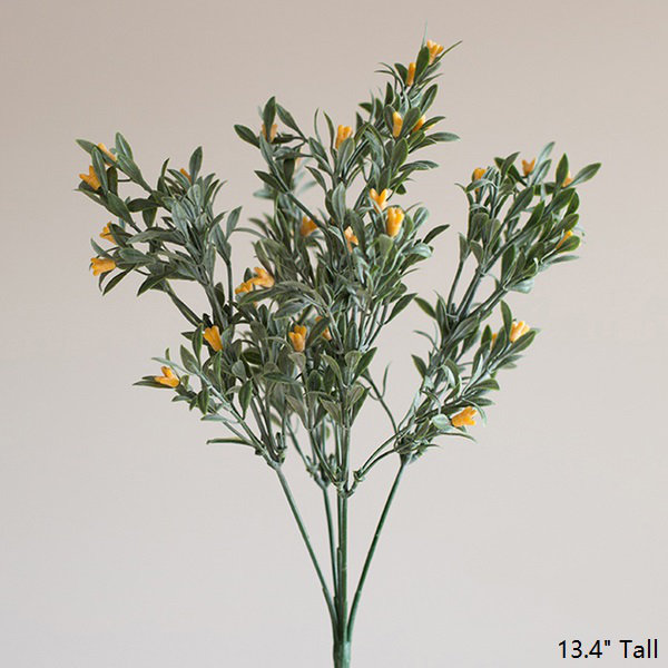 Silk Cloth Orchid Arrangement, Yellow