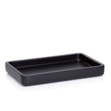 Domus Black Matte Bathroom Tray