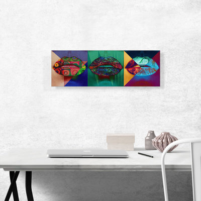 " Colourful Modern Fine Art Lips "
