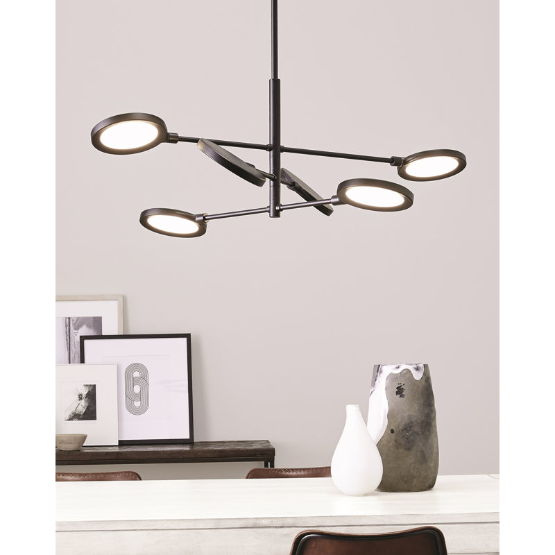 Spectica 6 - Light LED Chandelier
