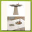 Table de salle à manger rétractable à dalle de roche pliante, table extensible carrée moderne avec base en acier inoxydable enveloppée
