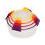 Joseph Joseph Nest Lock 8-Piece Round Food Storage Container Set, BPA Free