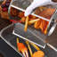 Panier de rôtisserie, panier à roulettes en acier inoxydable 360 ° rotatif cuisine roulante cage de barbecue pour la cuisson, barbecue - Fournitures de camping en plein air