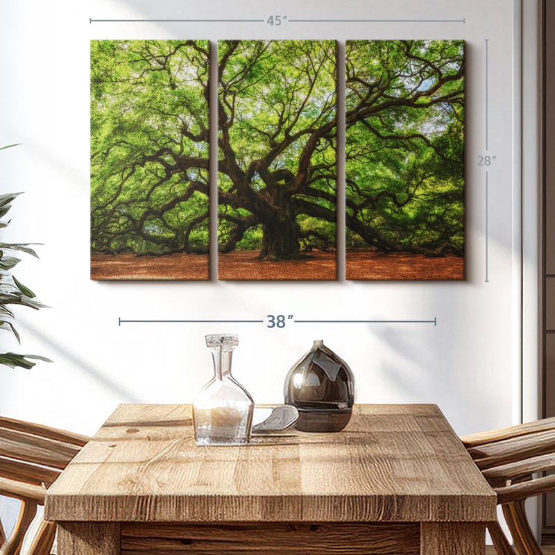 Nature 3 Piece Art, 28" H x 45" W x 1.25" D
