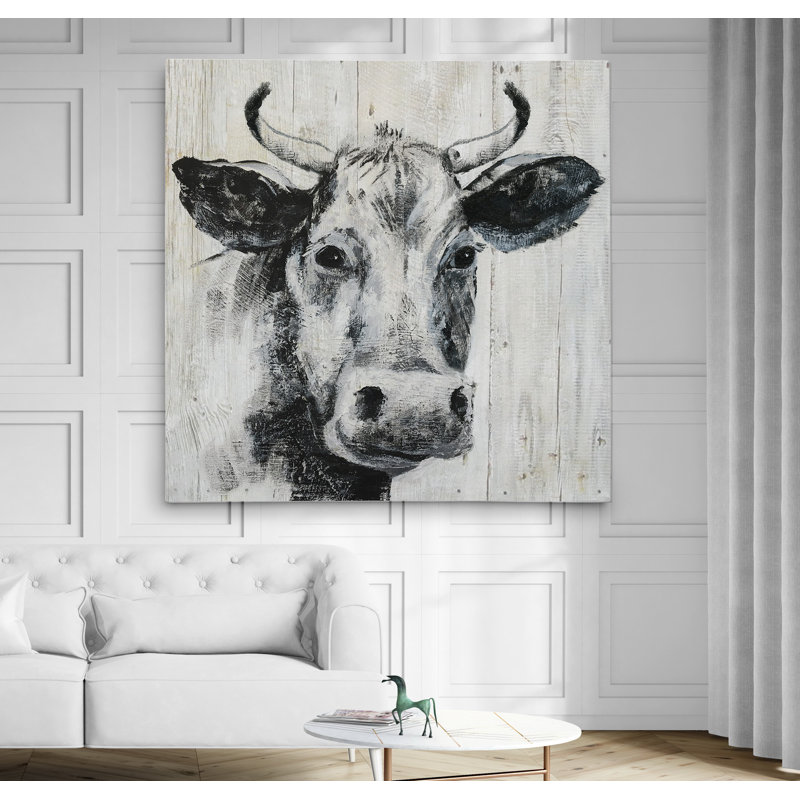 " Howdy Neighbor I ", Wrapped Canvas, 16" H x 16" W x 1.5" D