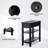 Charleena End Table with Storage-1683894299