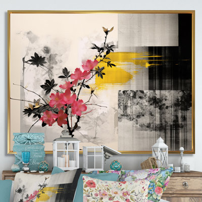 Asian Art Sumi Blossom III " Asian Art Sumi Blossom III "