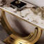 Console légère en métal de style luxueux-1762991828