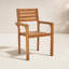 Leon Outdoor Teak Dining Armchair