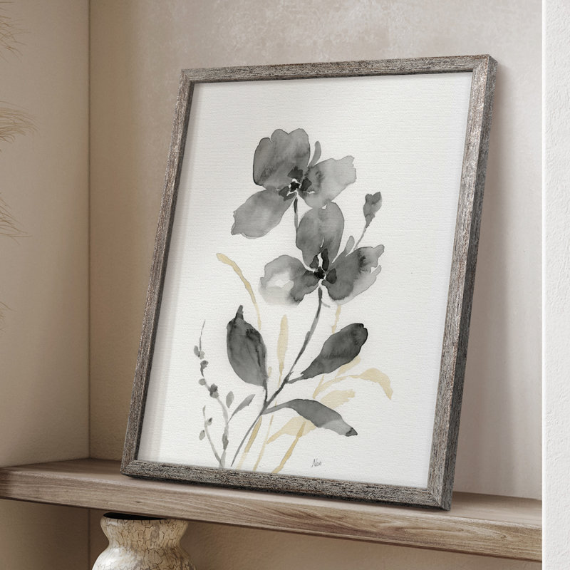«Elegant Silhouette II», reproduction encadrée - bois massif 48943, H 15 po x l 12 po