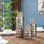 3 Piece Metal Candlestick Set