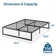 Select 14" Steel Bed Frame