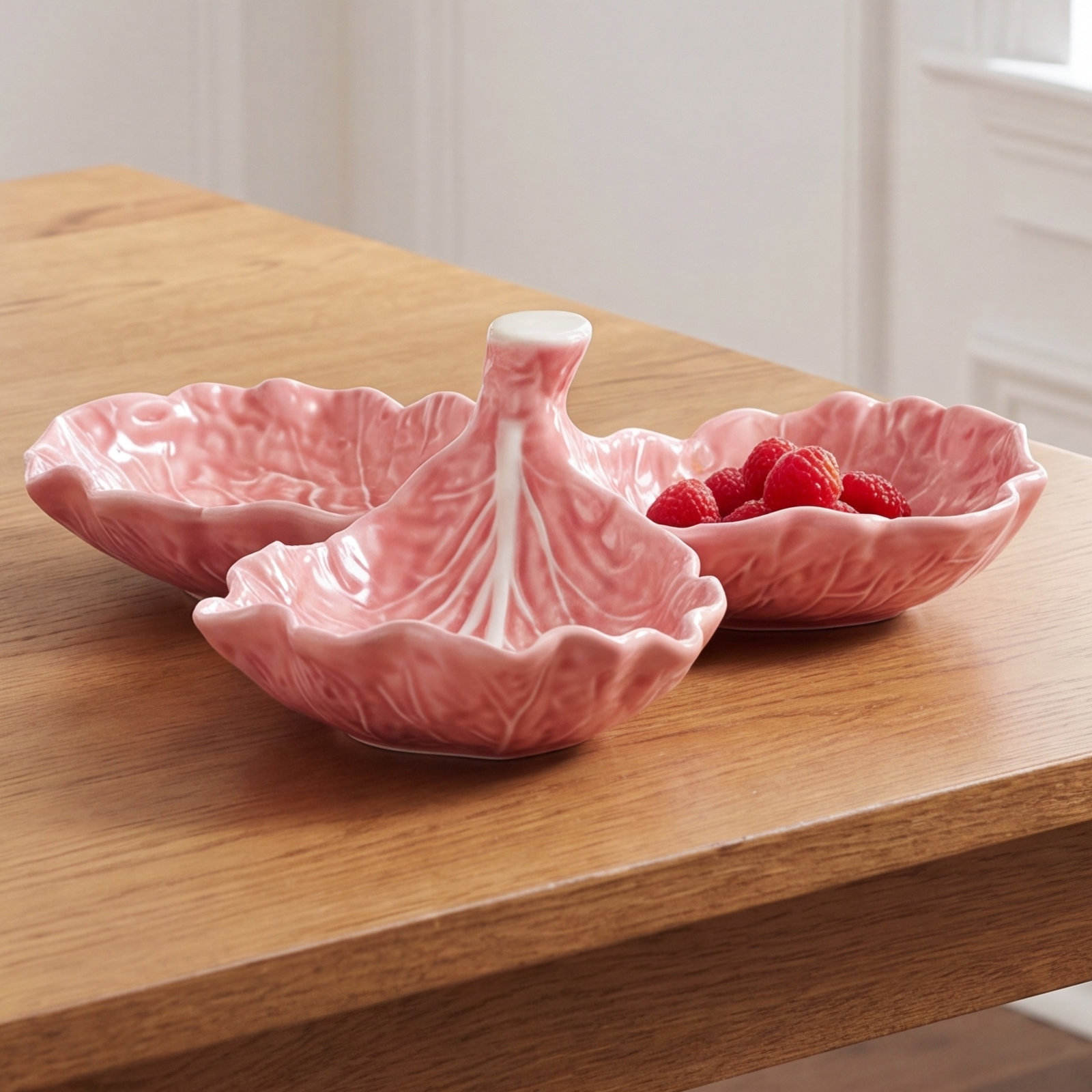 Cabbage Pink Serving Set