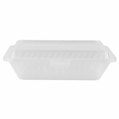 GET Half Size Take-Out Food Container, 9" x 6.5" (Set of 12)