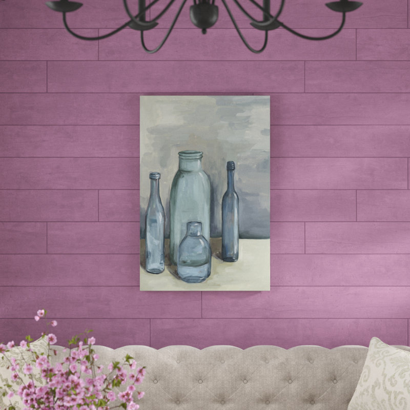Still Life with Bottles I by Melissa Wang - Painting Print, 91cm H x 61cm W, Wrapped Canvas