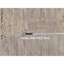 Tapis oriental rond 7 pi 10 po x 7 pi 10 po blanc texturé avec passepoil en laine et jute noué à la main