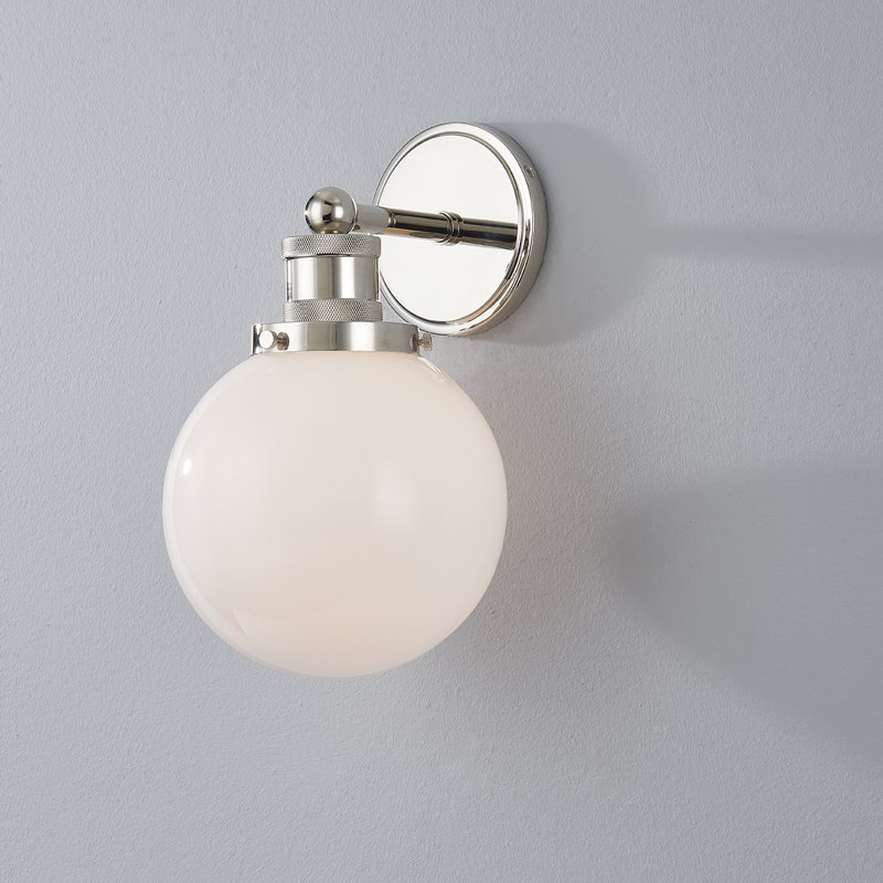 BEVERLY Wall Sconce by ZIO & SONS, Polished Nickel