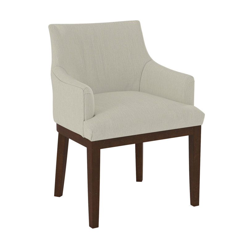 19'' H Upholstered Armchair, Espresso, 61689-88