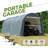 Atv Round-top Portable Shed 10'x20'x8'-119728019